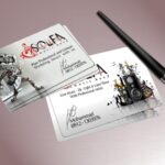 کارت ویزیت pvc - داتکو - 2911