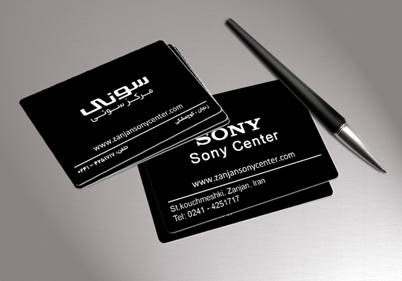 کارت ویزیت pvc - داتکو - 2913