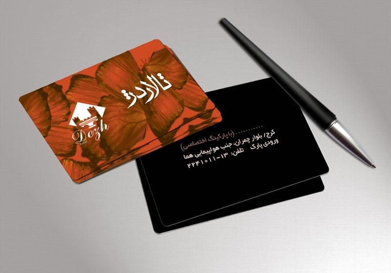 کارت ویزیت pvc - داتکو - 2915