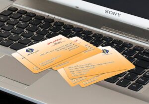 کارت ویزیت pvc - داتکو - 2923