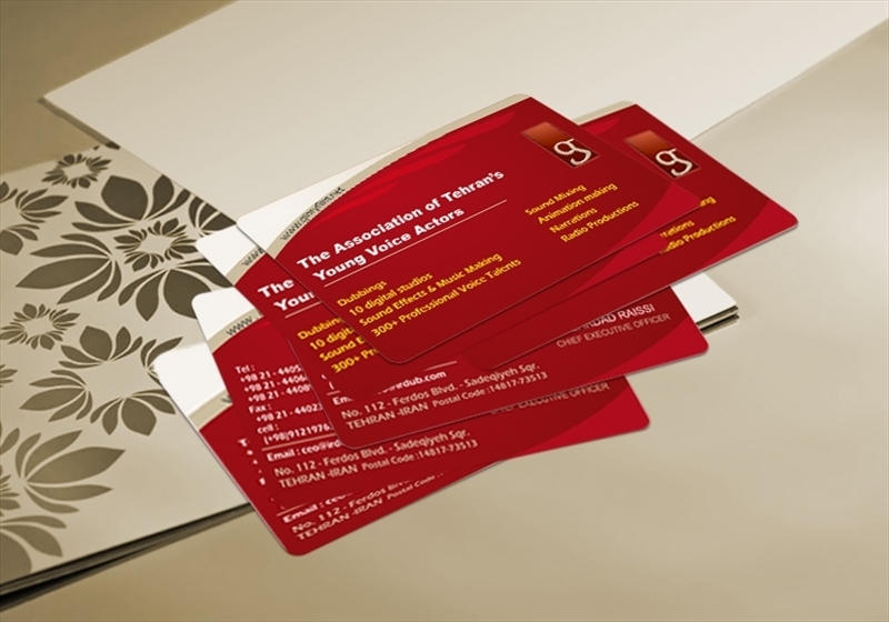 کارت ویزیت pvc - داتکو - 2932