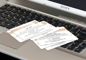 کارت ویزیت pvc - داتکو - 2939