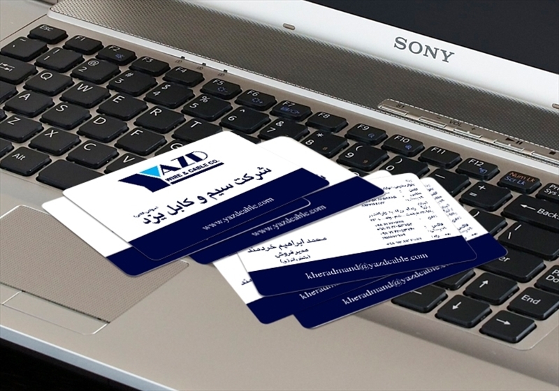 کارت ویزیت pvc - داتکو - 2980