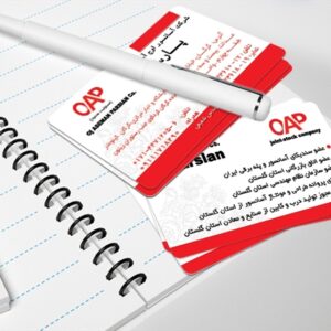 کارت ویزیت pvc - داتکو - 3001