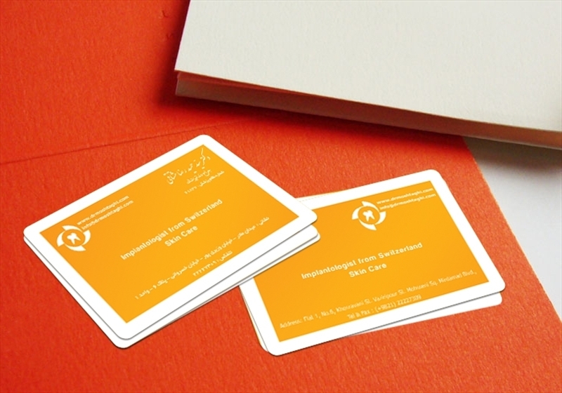 کارت ویزیت pvc - داتکو - 3003