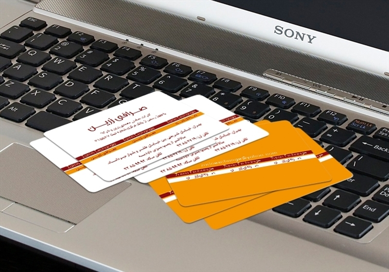 کارت ویزیت pvc - داتکو - 3008