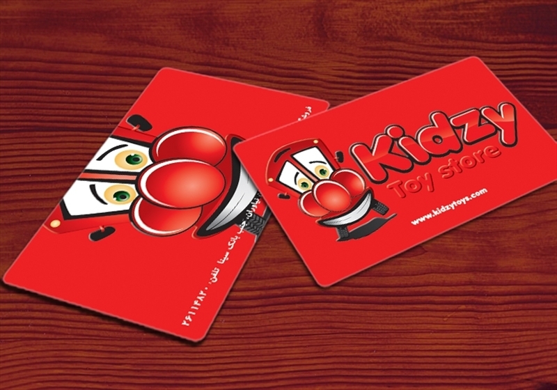 کارت ویزیت pvc - داتکو - 3032