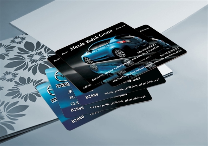 کارت ویزیت pvc - داتکو - 3040