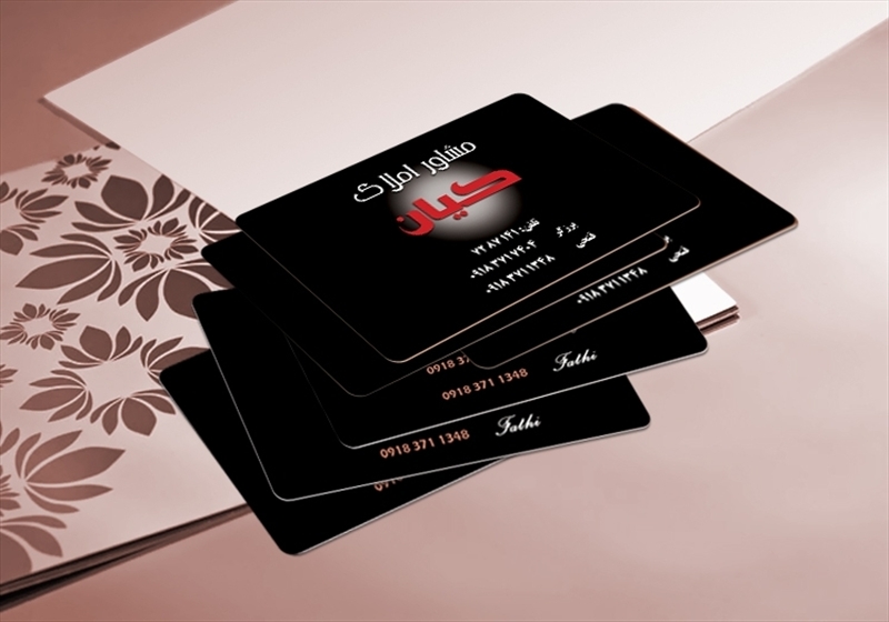 کارت ویزیت pvc - داتکو - 3056