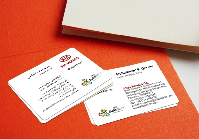 کارت ویزیت pvc - داتکو - 3118