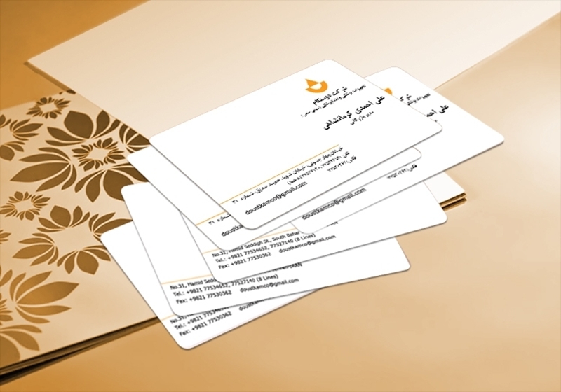 کارت ویزیت pvc - داتکو - 3142