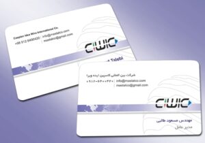 کارت ویزیت pvc - داتکو - 3216