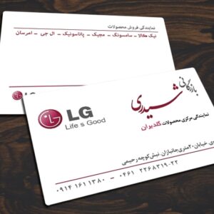 کارت ویزیت pvc - داتکو - 3253