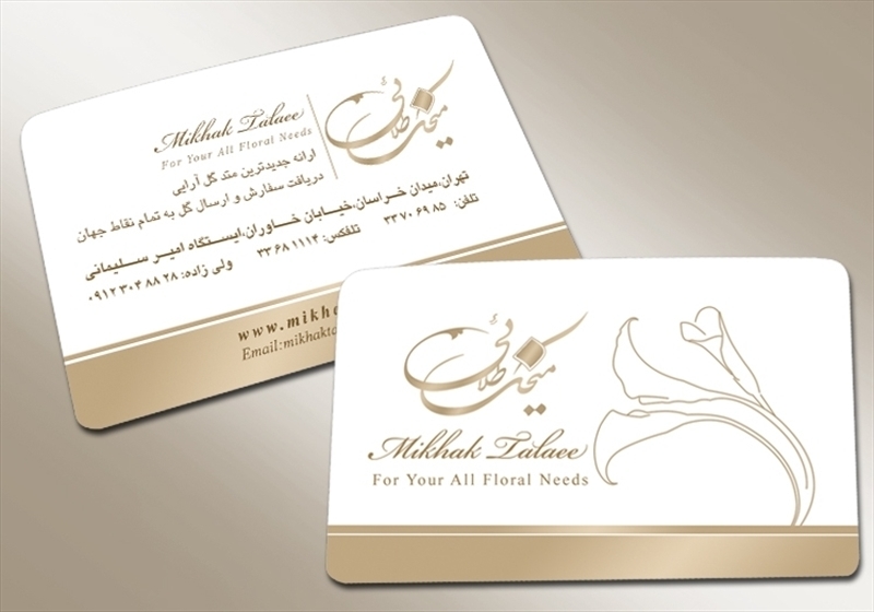 کارت ویزیت pvc - داتکو - 3254