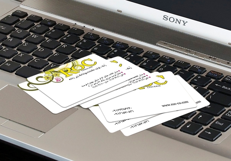 کارت ویزیت pvc - داتکو - 3308