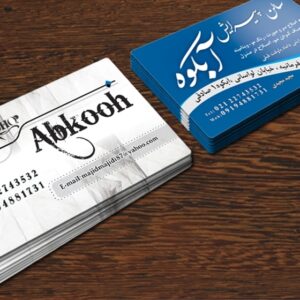 کارت ویزیت pvc - داتکو - 3314