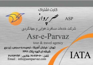 کارت ویزیت pvc - داتکو - 2033