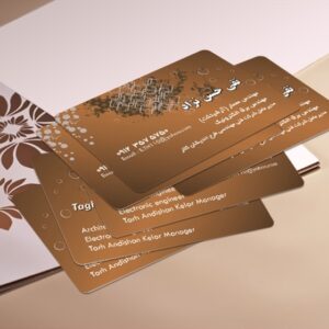 کارت ویزیت pvc - داتکو - 3360