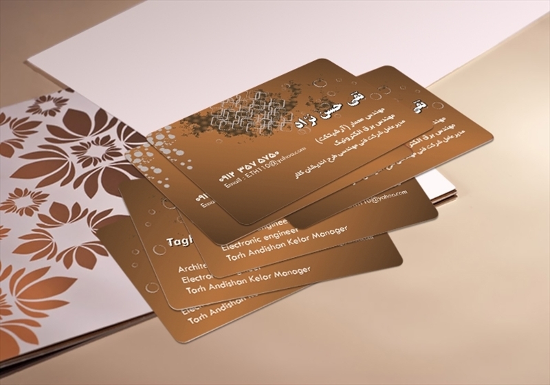 کارت ویزیت pvc - داتکو - 3360