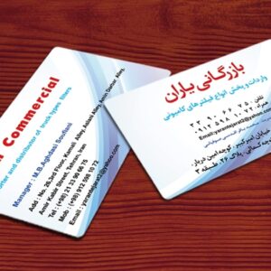 کارت ویزیت pvc - داتکو - 3406