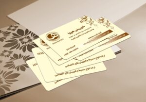 کارت ویزیت pvc - داتکو - 3414