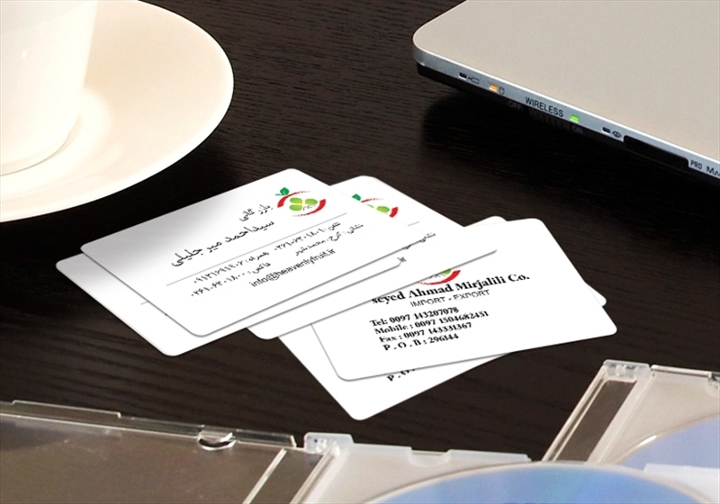 کارت ویزیت pvc - داتکو - 3416