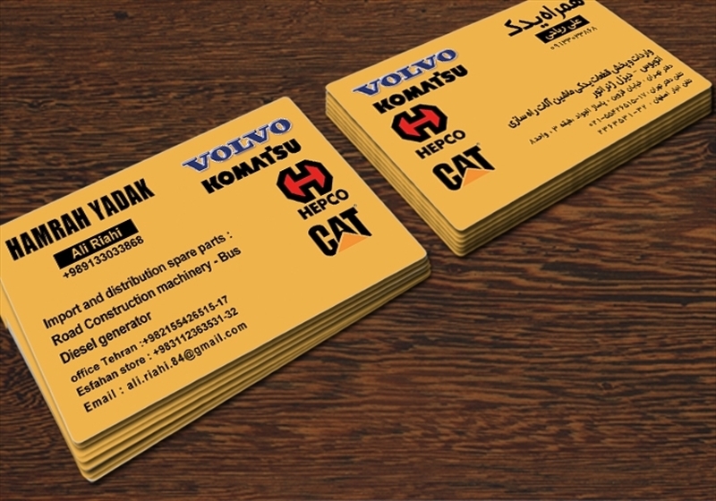 کارت ویزیت pvc - داتکو - 3426