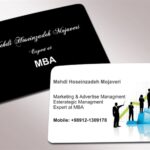 کارت ویزیت pvc - داتکو - 3447