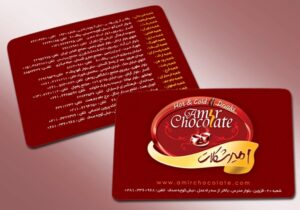 کارت ویزیت pvc - داتکو - 3550