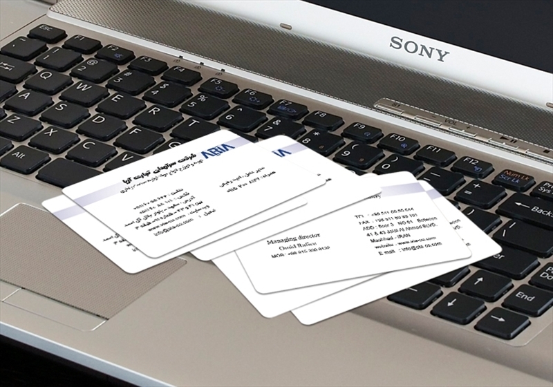 کارت ویزیت pvc - داتکو - 3581