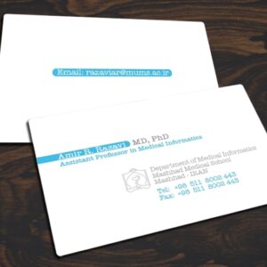 کارت ویزیت pvc - داتکو - 3708