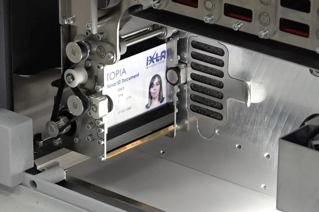 کارت با چاپ لیزری