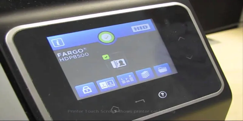 نمایشگر پرینتر کارت